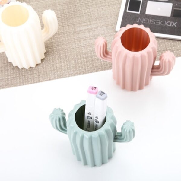 Cactus Shaped Desktop Stationery Organizer