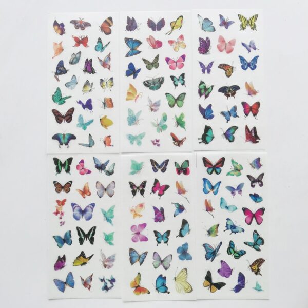 Flying Butterflies Washi Stickers