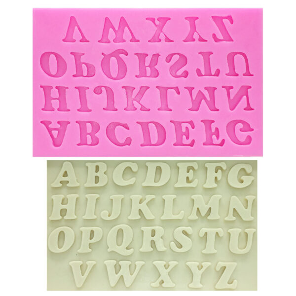 Letter and Number Silicone Cake Molds