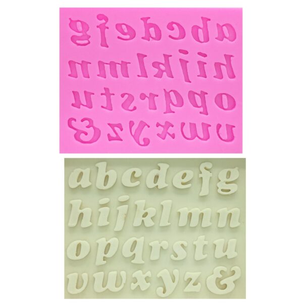 Letter and Number Silicone Cake Molds