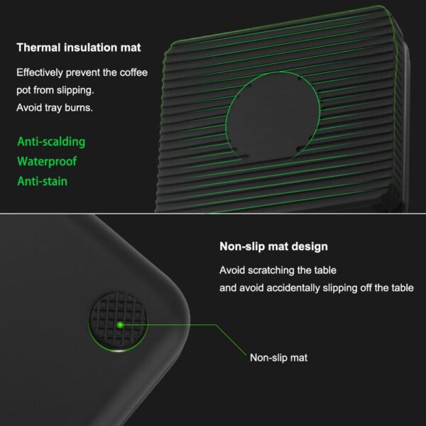 Portable Electronic LCD Coffee Scale with Timer