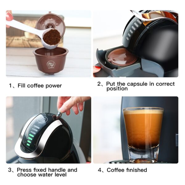 Reusable Coffee Capsule Filters