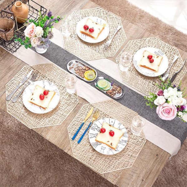 Web Placemat 6/4 Pcs Set