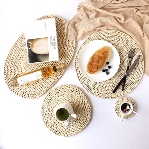 Round Rattan Table Placemat