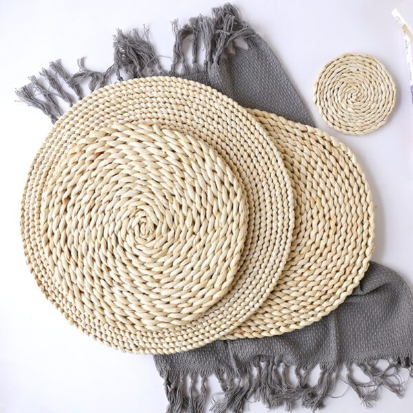 Round Rattan Table Placemat