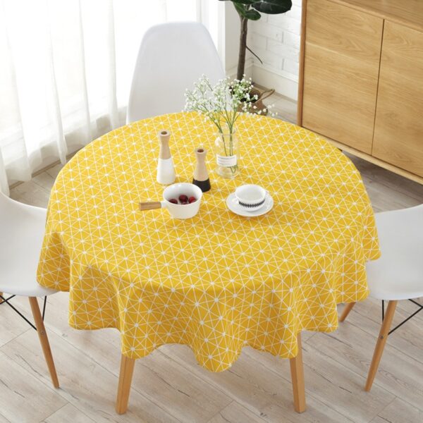 Cotton Nordic Decorative Tablecloth