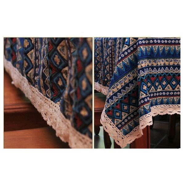 Bohemian Patterned Dining Tablecloth