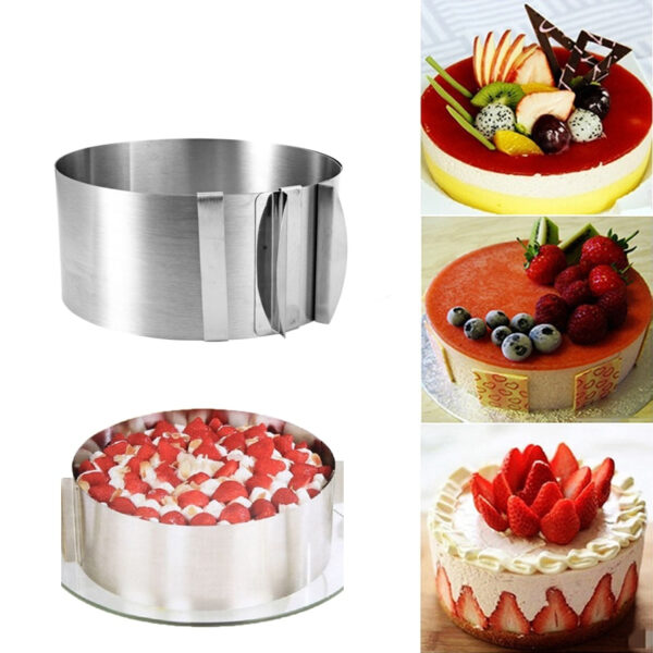 Stainless Steel Adjustable Baking Ring