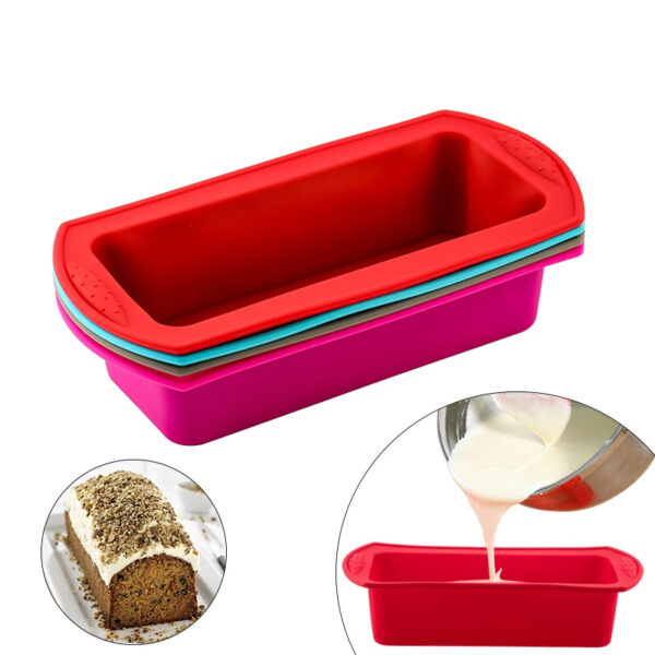 Colorful Silicone Cake Baking Mold