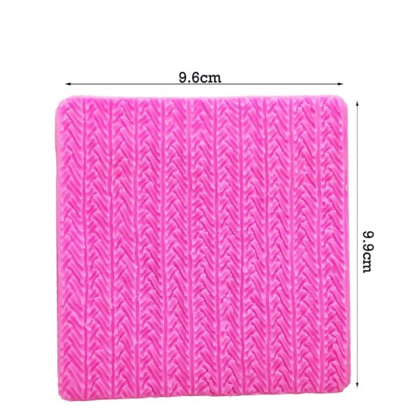 Knitted Texture Silicone Mold