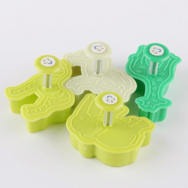 3D Animal Shaped Cookie Molds