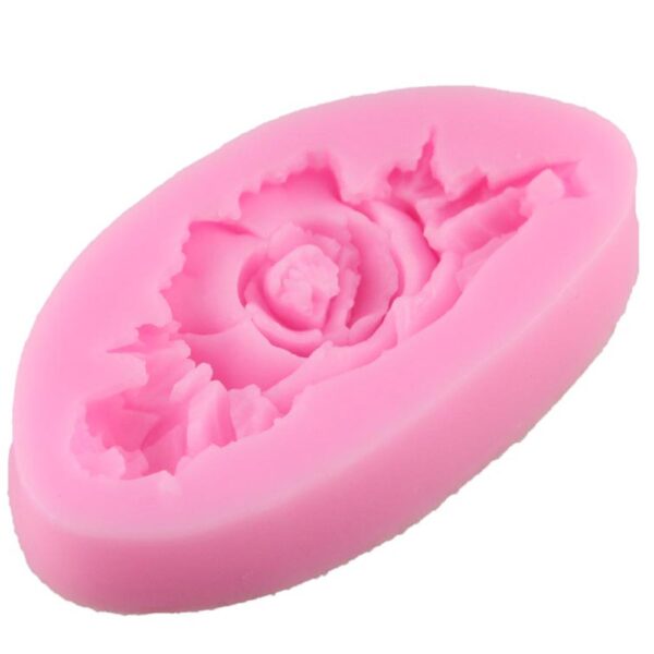 Charming Rose Shaped Eco-Friendly Silicone Baking Mold