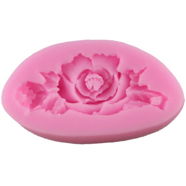 Charming Rose Shaped Eco-Friendly Silicone Baking Mold