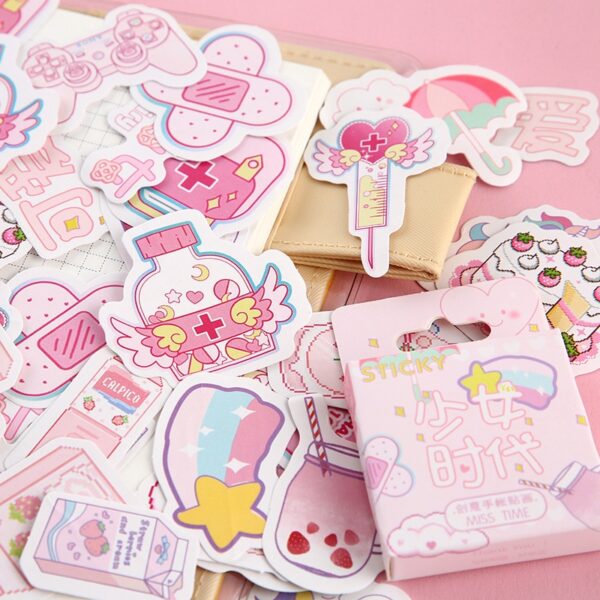 Kawaii Small Bright Stickers