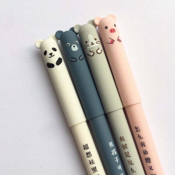 Cute Animal Patterned Gel Pen