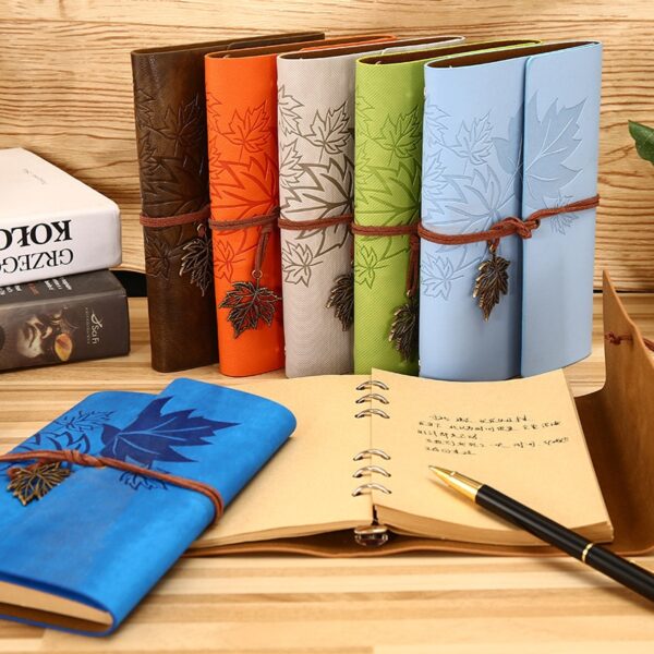 Vintage Traveler's PU Leather Notebook