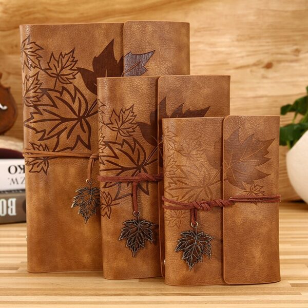 Vintage Traveler's PU Leather Notebook