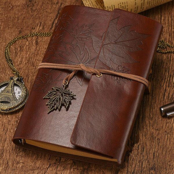 Vintage Traveler's PU Leather Notebook